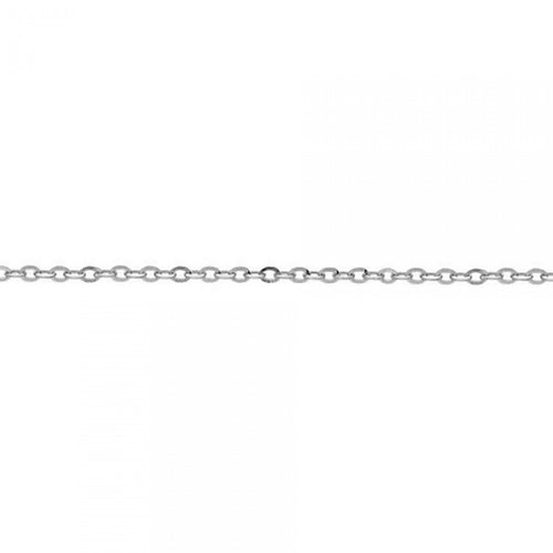Diamond Oval Cut Cobra Chain or 18 carats