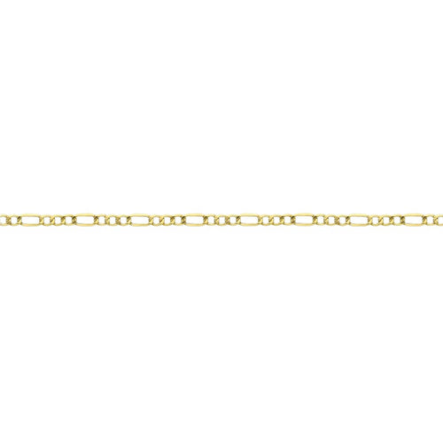 Hollow Figaro Chain 080HG3LV6 or 18 carats