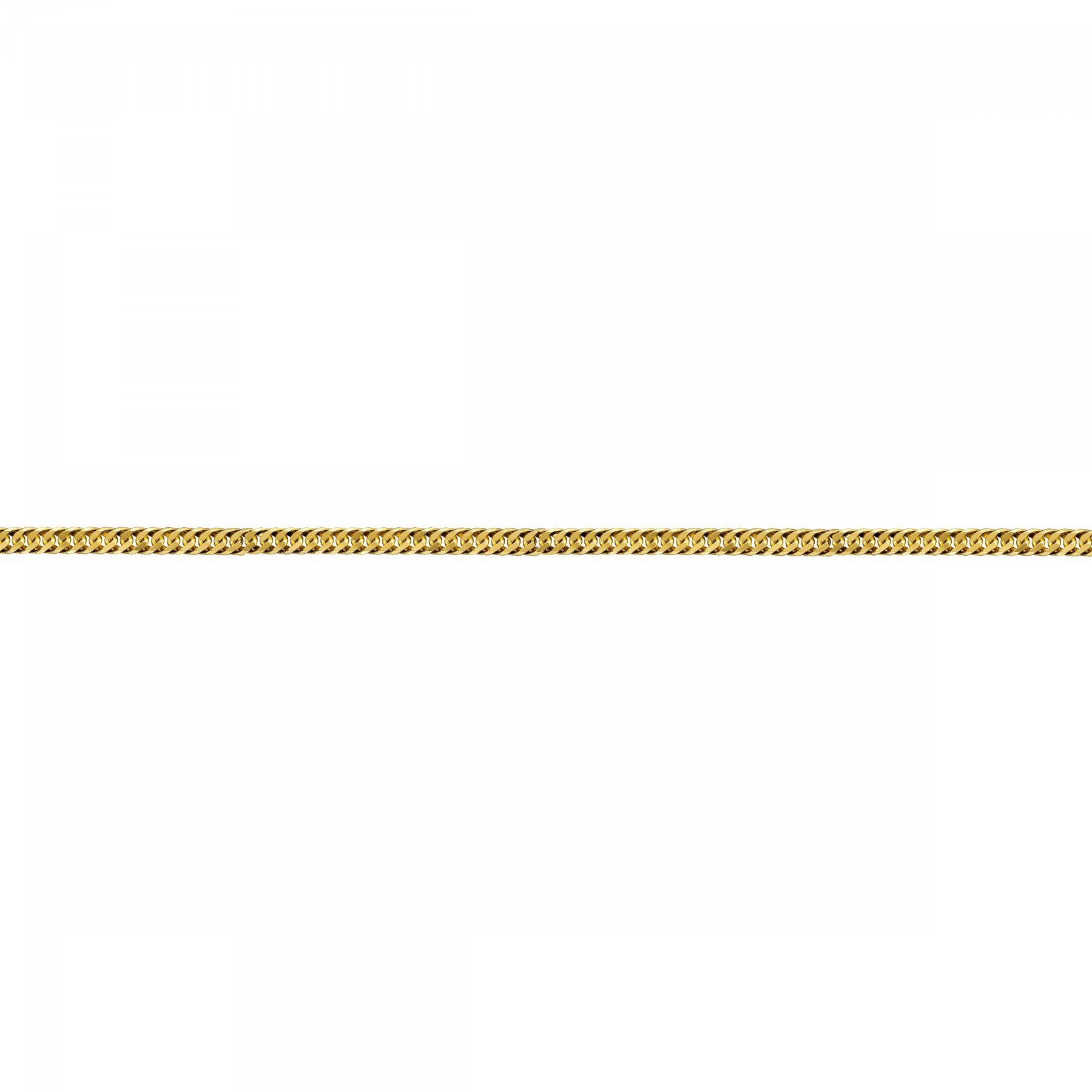 Hollow Curb Chain or 18 carats